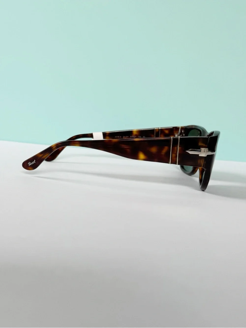 Persol PO3308S Unisex Square Havana Sunglasses | NWT